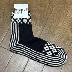 French Bull 花柄ストライプソックス