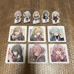 わたなれ ダイカットステッカー 全5種 + アニメ化記念コースター 全6種