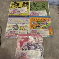 たまごっち 一番くじ E賞あのころのハンドタオル5種類セット