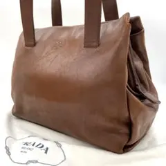 プラダ PRADA トート ハンド ショルダーバッグ レザー レディース