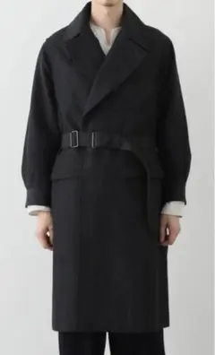 ★美品★2022 blurhms Motorcycle Coat comoli Wool Surge Motorcycle Coat (BHS22F008A) | blurhmsROOTSTOCK