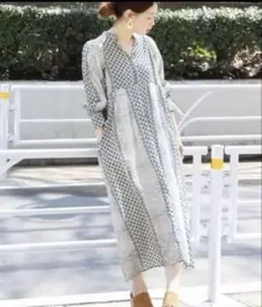 JOURNAL STANDARD モロッカンヴィンテージライクフラワーワンピース