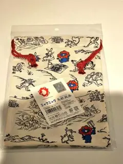 【新品・未開封】大阪・関西万博EXPO2025 ミャクミャク 鳥獣戯画 巾着