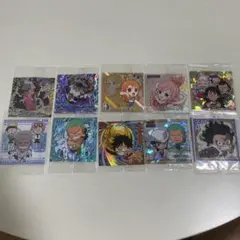 ワンピースウエハースシール 10枚セット