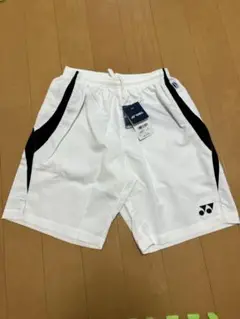 ⭐︎新品⭐︎ヨネックス ショートパンツ Ｌサイズ ホワイト/ブラック