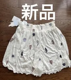 新品　ジェラートピケ ショートパンツ　ショーパン　部屋着　パンツ