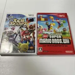 大乱闘スマッシュブラザーズX マリオブラザーズ　セット　Wiiソフト