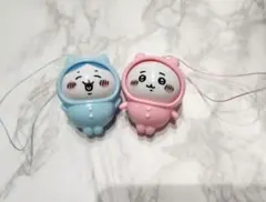 おきがえパジャママスコット　ガチャガチャ　ちいかわ　ハチワレ　セット