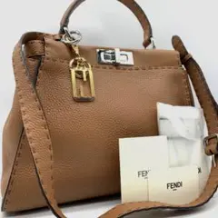 定価約60万 ✨新品同様 鑑定済✨ フェンディ 2way ピーカブー セレリア