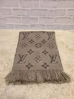 LOUIS VUITTON ルイヴィトン マフラー エシャルプ ロゴマニア