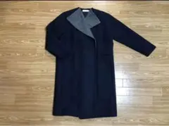 SAYAKADAVIS ロングコート ビッグラペル ノーカラー