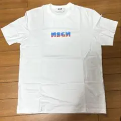 MSGM ホワイト Tシャツ Sサイズ　美品