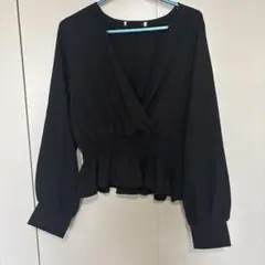 カシュクールトップス