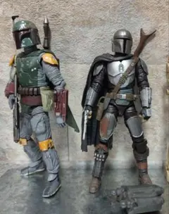 スター・ウォーズ　ブラックシリーズ　マンダロリアン MAFEX ボバ・フェット