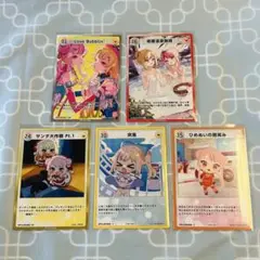 ヒメヒナ Bubblin 特典 トレカ　5点