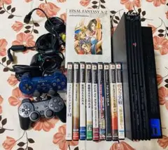 SONY PlayStation2本体（ジャンク）＋ソフト9本