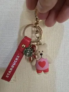 STARBUCKS クマのキーホルダー