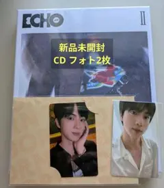BTSJIN ECHO II CD + フォトカード2枚 新品未開封