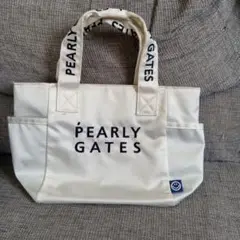 PEARLY GATES ロゴ入りトートバッグ