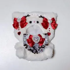 ぬい服　11〜13cm おすわり　ぬいぐるみ　きぐるみ　ねこ