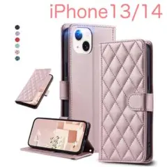iPhone13 iPhone14 アイフォン 手帳型ケース ピンクゴールド