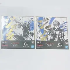 ワンパンマン 一番くじ C賞 墨式色紙 ジェノス 2点セット
