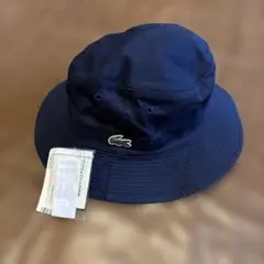 Lacoste ブラック、ネイビー リバーシブルハット