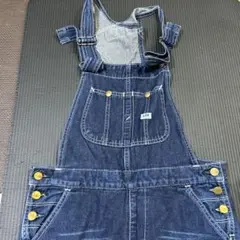 【値引き可能】美品！Lee オーバーオール Mサイズ ダークデニム
