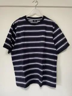 stussy ストライプTシャツ