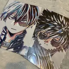僕のヒーローアカデミア 轟兄弟(焦凍/燈矢)クリアファイル 2枚セット