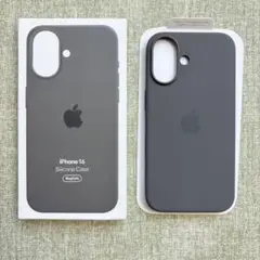 新品未使用· iPhone 16 シリコンケース MagSafe グレー