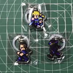 【3点セット】 ファイナルファンタジー めじるしチャーム ピクセルリマスター