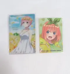 五等分の花嫁 ウエハース シール 中野一花 中野四葉
