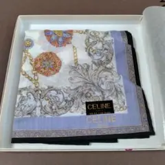 CELINE ハンカチ　セリーヌ　未使用　シール付き