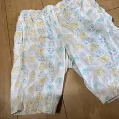 動物柄パステルカラー半ズボン　どうぶつのもり　ハーフパンツ