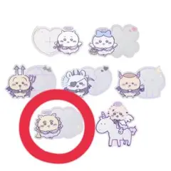 【在庫ラス1】ちいかわ てんし♡あくま トレーディングミラーステッカー