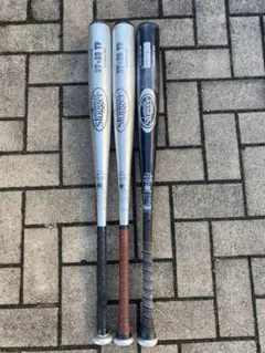 中学生用硬式バット ルイスビルスラッガー3本セット
