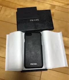 PRADA - 新品 プラダ　iPhone8 Plus ブラック　正規品 2025年最新】prada プラダ iphone8の人気アイテム - メルカリ