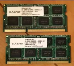 SUNEAST SE3N1600-8G メモリDDR3L 1600　16gb　.