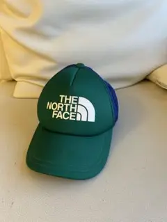 THE NORTH FACE メッシュキャップ グリーン/ブルー子供用
