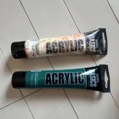 Liquitex リキテックス アクリル絵の具 ホワイト　グリーン