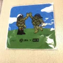 WCB ビール　JRA コラボ　タオルハンカチ