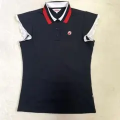 【ホンマゴルフ】レディース袖フリルポロシャツ