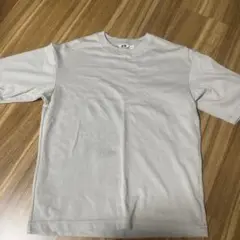 UNIQLOU Tシャツ エアリズム レディースグレー ベージュ
