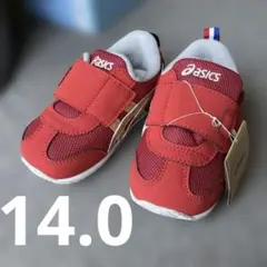 asics 赤 14.0 アシックス
