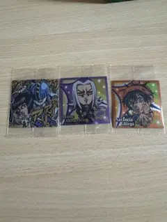 ジョジョ　黄金の風　ウエハース　シール