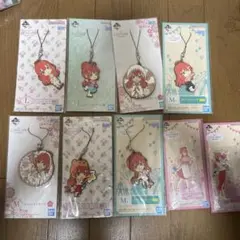 五等分の花嫁　中野五月　ラバーストラップ　アクリルスタンドセット