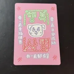 ボイプラ ラッキーカード シュエスーレン スーレン トレカ お守り
