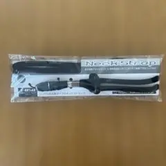 丸紐ネックストラップ　ブラック
