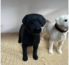 フィギュア　ぬいぐるみ　ラブラドールレトリバー　犬　オブジェ　インテリア　置き物